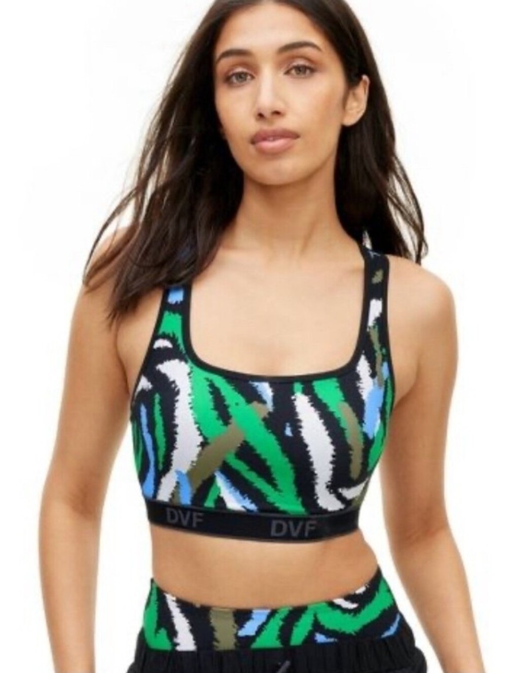 NWT DVF for Target Tiger Stripe Bra - Medium
